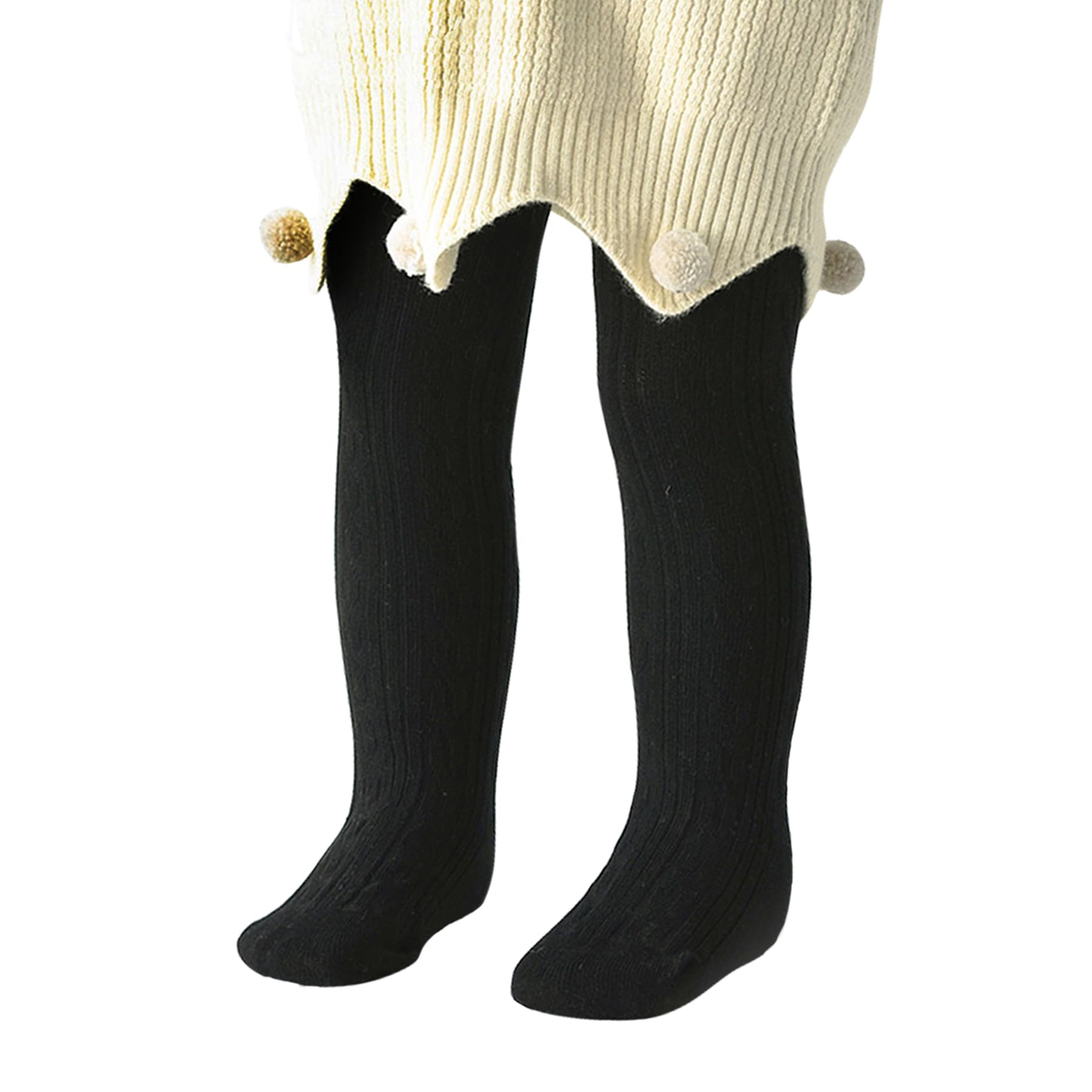 Zando Cable Knit Toddler Tights Baby Seamless Leggings Girls Stockings