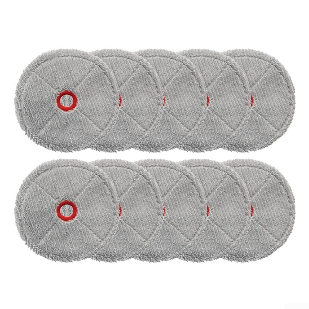 Replacement Mopping Pads Microfiber Mop Cloths For LG Code For Zero Roboking Ai Vacuum Cleaner, Mop Cloth Kit Replacement(10 Pack)