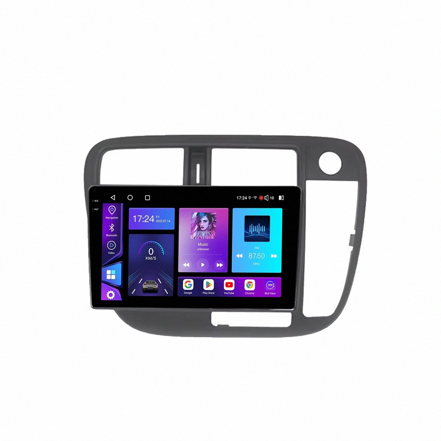 Radio coche 2 DIN con cámara trasera para solucionar los problemas de parking 8