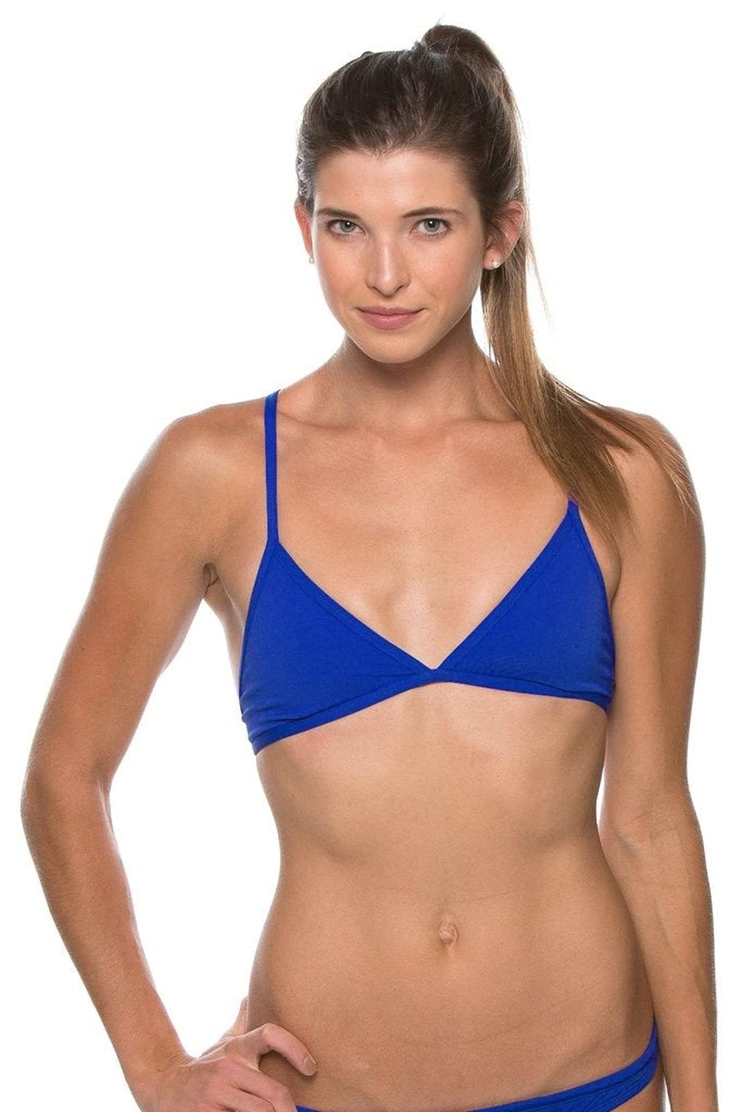 JOLYNTriangle Women's Swimsuit Bikini Top