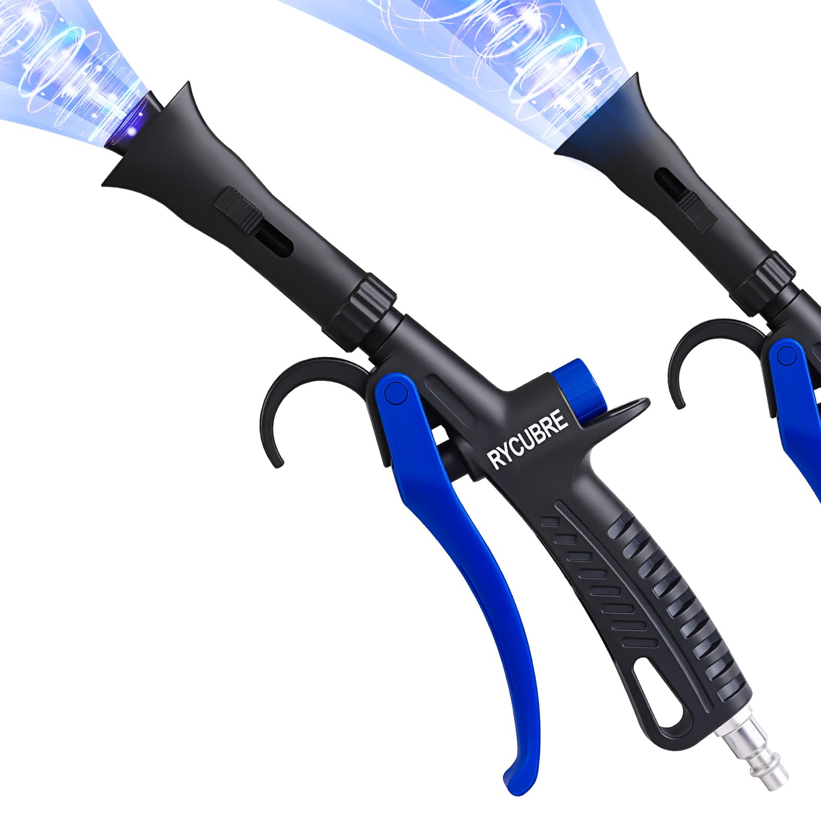 Pistolet à air haute pression à tuyau oscillant réglable pour moteur de voiture