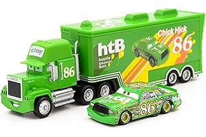 Movie Car 1:55 Diecast Vehicle Hauler, Chick Hicks Gift Idea