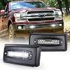 MOVOTOR Bumper Guards Pad with LED Lights 300% Brighter Replacement Inserts End Caps for 2018-2020 Ford F150