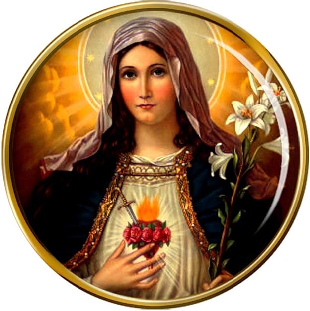 Amazon Family Crests Com聖母マリア聖心ピンバッジ タイピン タイタック 通販 Amazon Family Crests Com聖母マリア聖心ピンバッジ タイピン タイタック 通販