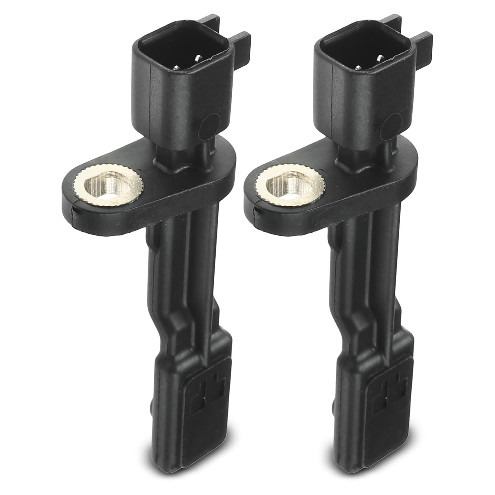 Frankberg 2x Sensori Velocità Ruota Sensore ABS 2-Poli Compatibile con Wrangler III JK Nitro Cherokee KK Compass MK49 Replace# 52125003AD,ALS1932