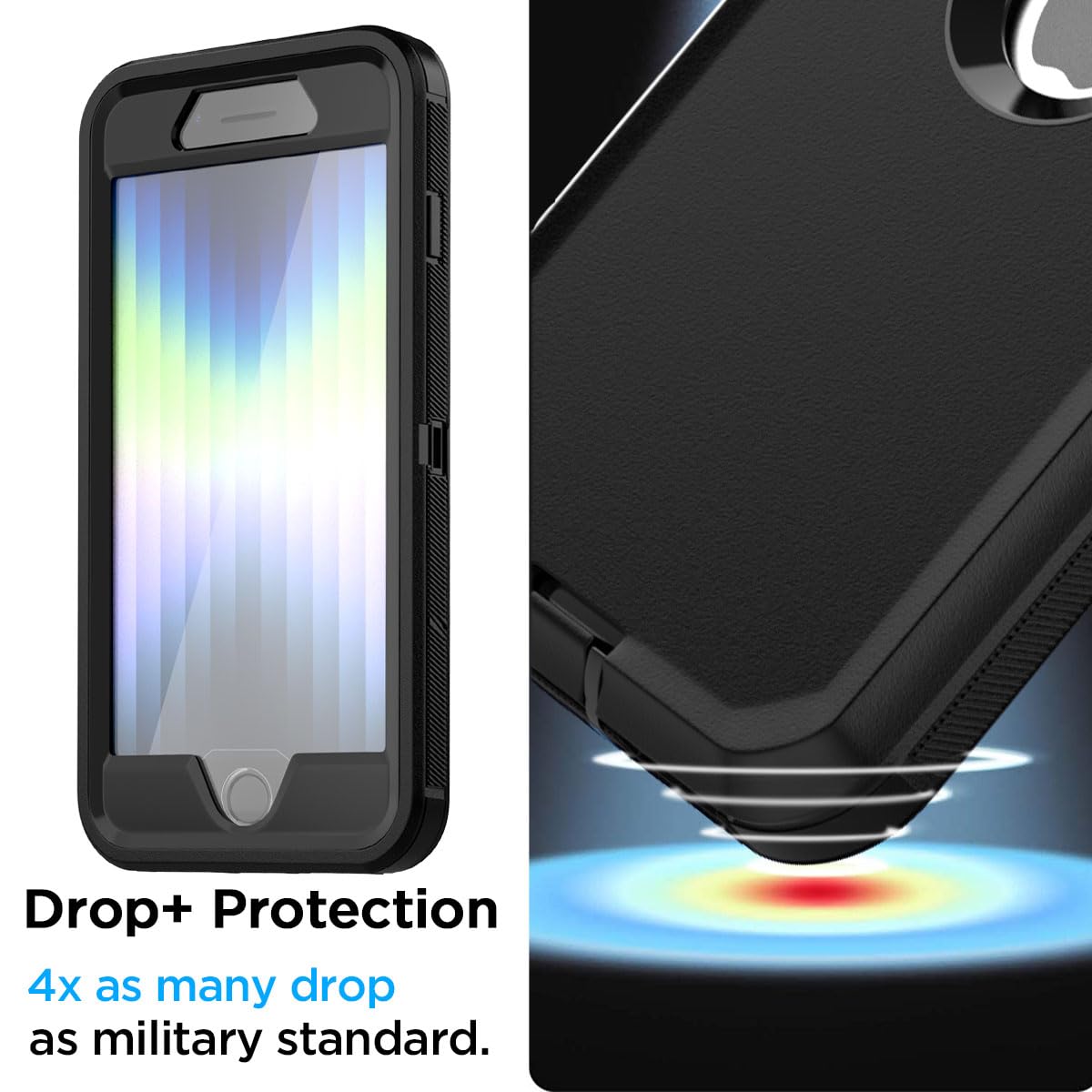 Amazon.com: AICase for iPhone SE Case 3rd & 2nd Generation, for