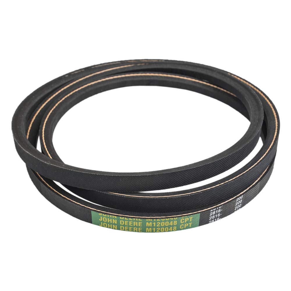 Courroie M120048 John Deere pour réparer le patinage des lames de tondeuse