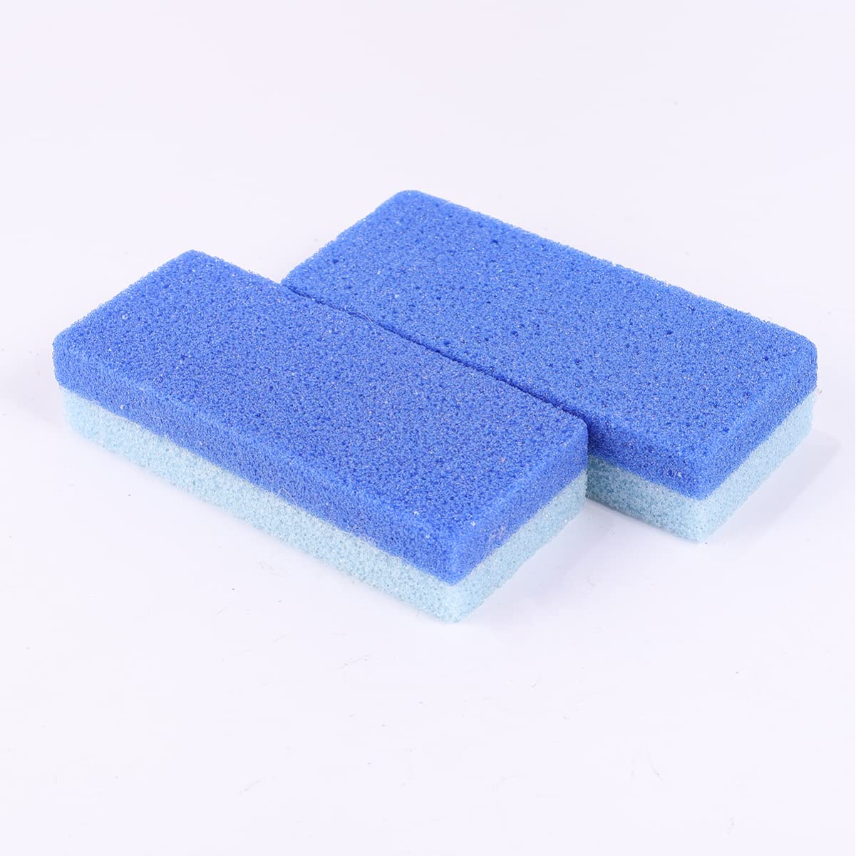 Pierre Pieds Pu Bleu Lot de 2, Exfoliant pour Peaux Mortes
