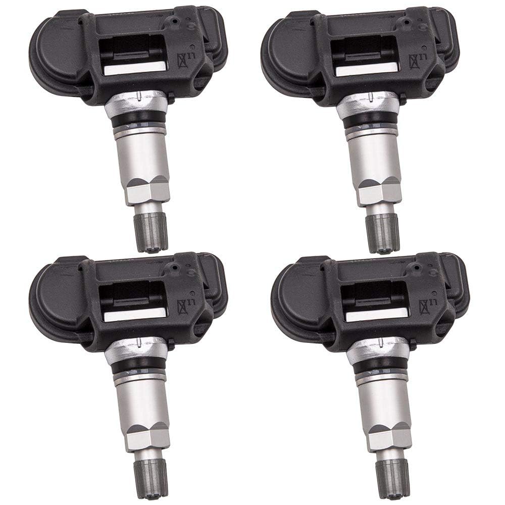 4Pcs Capteur de Pression des Pneus pour Mercedes Benz GLE Typ: W166 A0009050030, Système de Surveillance Précis de Pression Valve de Roue Fiable de Contrôle