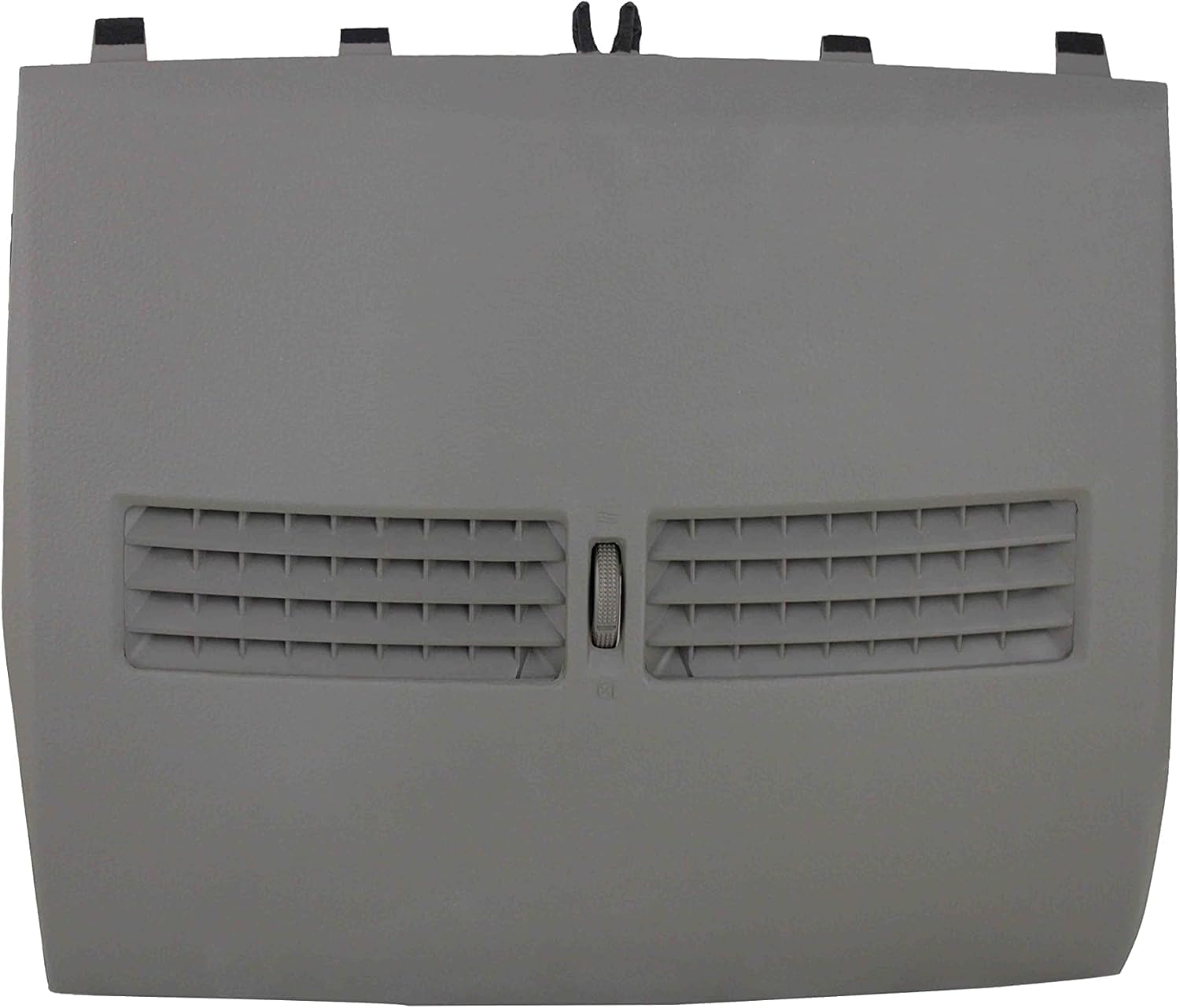 Front Grey Center Dashboard A/C Air Vent Outlet Panel Assembly Compatible with Nissan Versa Tiida 2004-2011 Replace 68414-EL00B