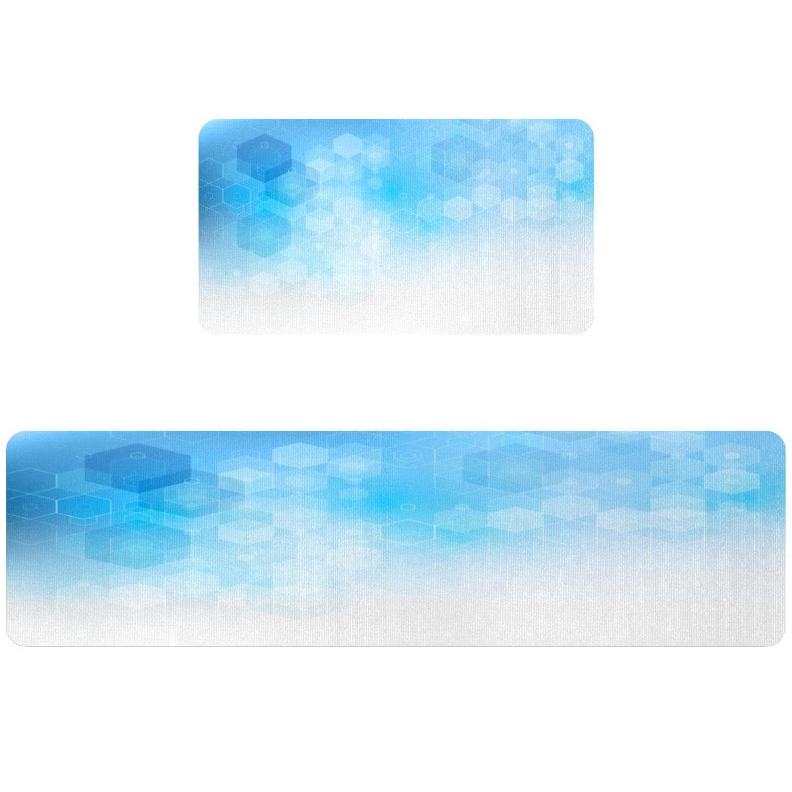 Tapis de cuisine absorbants lavables antidérapants lot de 2 tapis