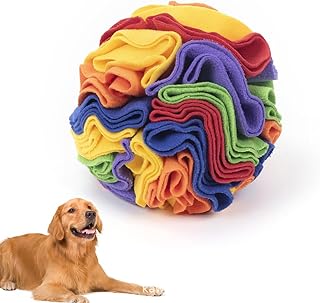 KINGGOO Schnüffelball für Hunde, Intelligenzspielzeug, Interaktives Spielzeug für Langeweile, für Kleine und Mittelgroße Hunde, Langsames Füttern, 20cm product image