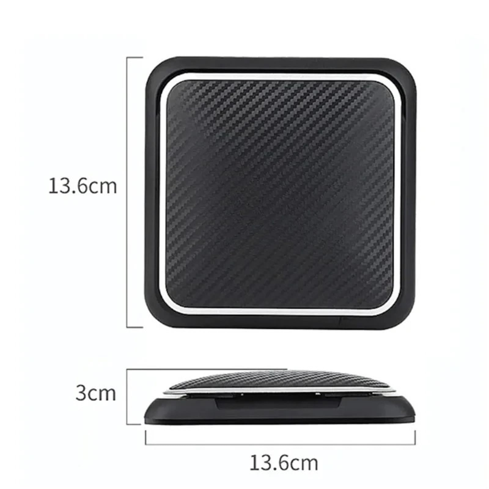 Accesorios Coche Soporte Movil Coche Supporto per Telefono da Auto per Vari cruscotti Supporto per Telefono da scrivania Antiscivolo Compatibile con Smartphone