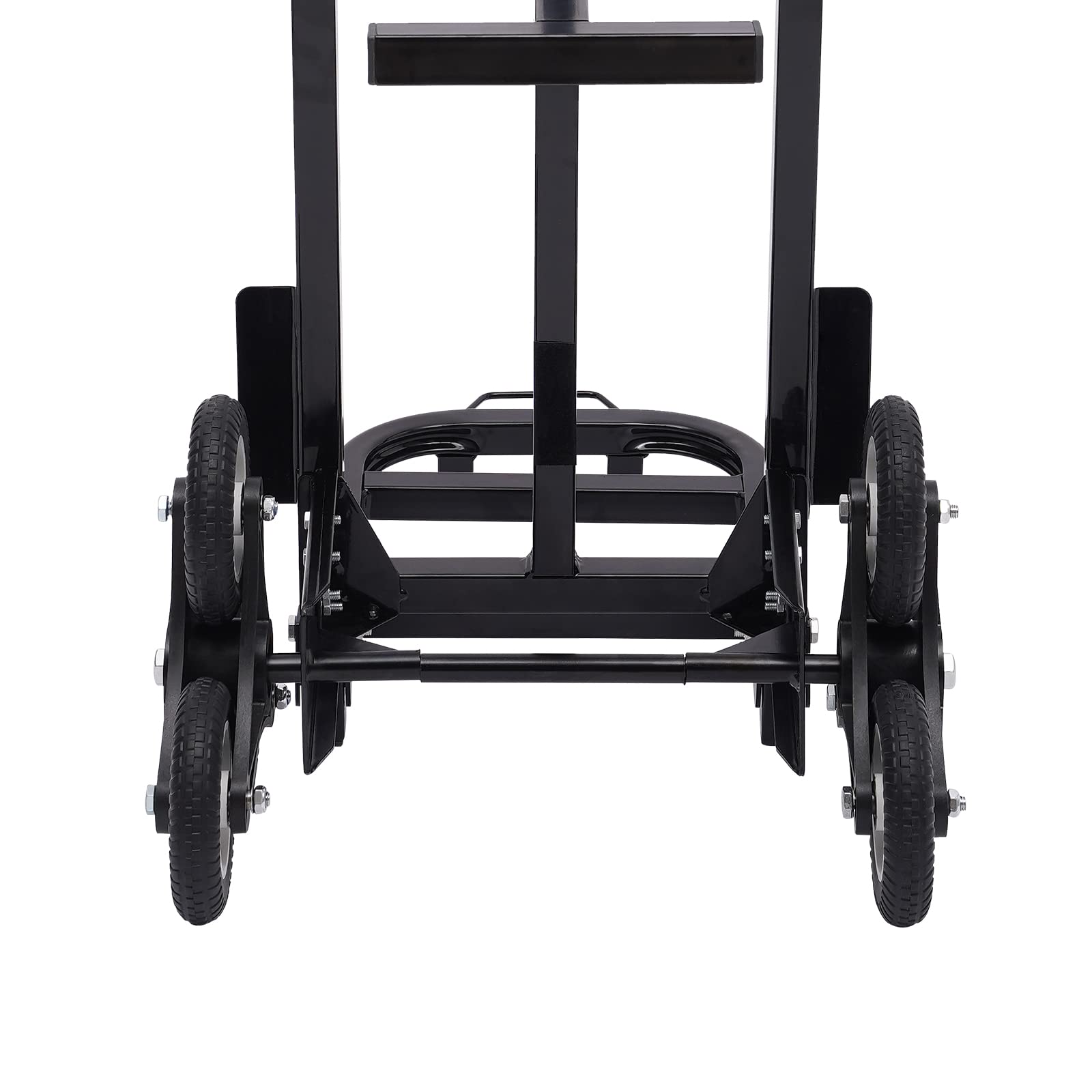 Carrello Pieghevole Per Scale In Alluminio, Capacità 75 Kg, 6 Ruote, Manico Telescopico Regolabile, Carrello Per La Spesa E Trasporto, Ideale Per Magazzini, Aeroporti E Uso Domestico