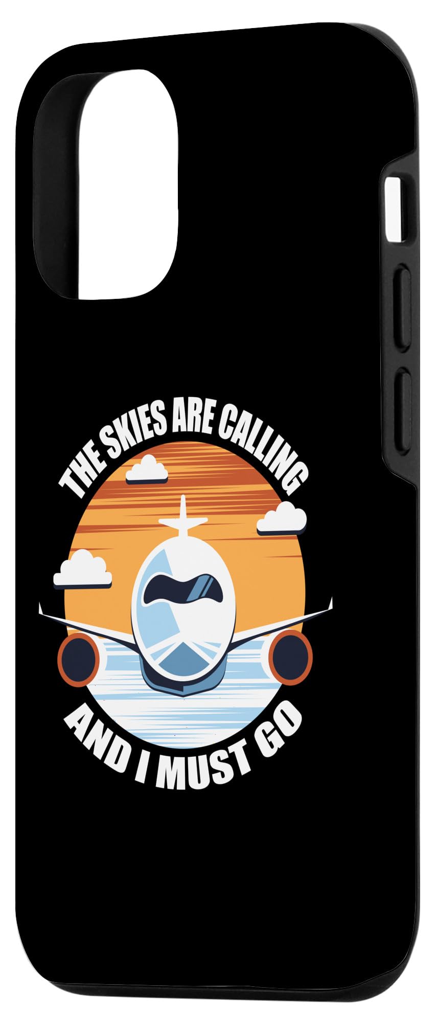 iPhone 15 Pro The Skies Are Calling And I Must Go Aviation Pilot Case - Image 2
