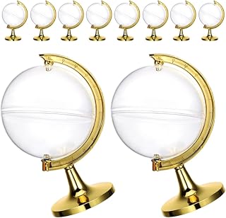 PACKOVE 13pcs Mini Globe Candy Boxes for Party Favors Plastic