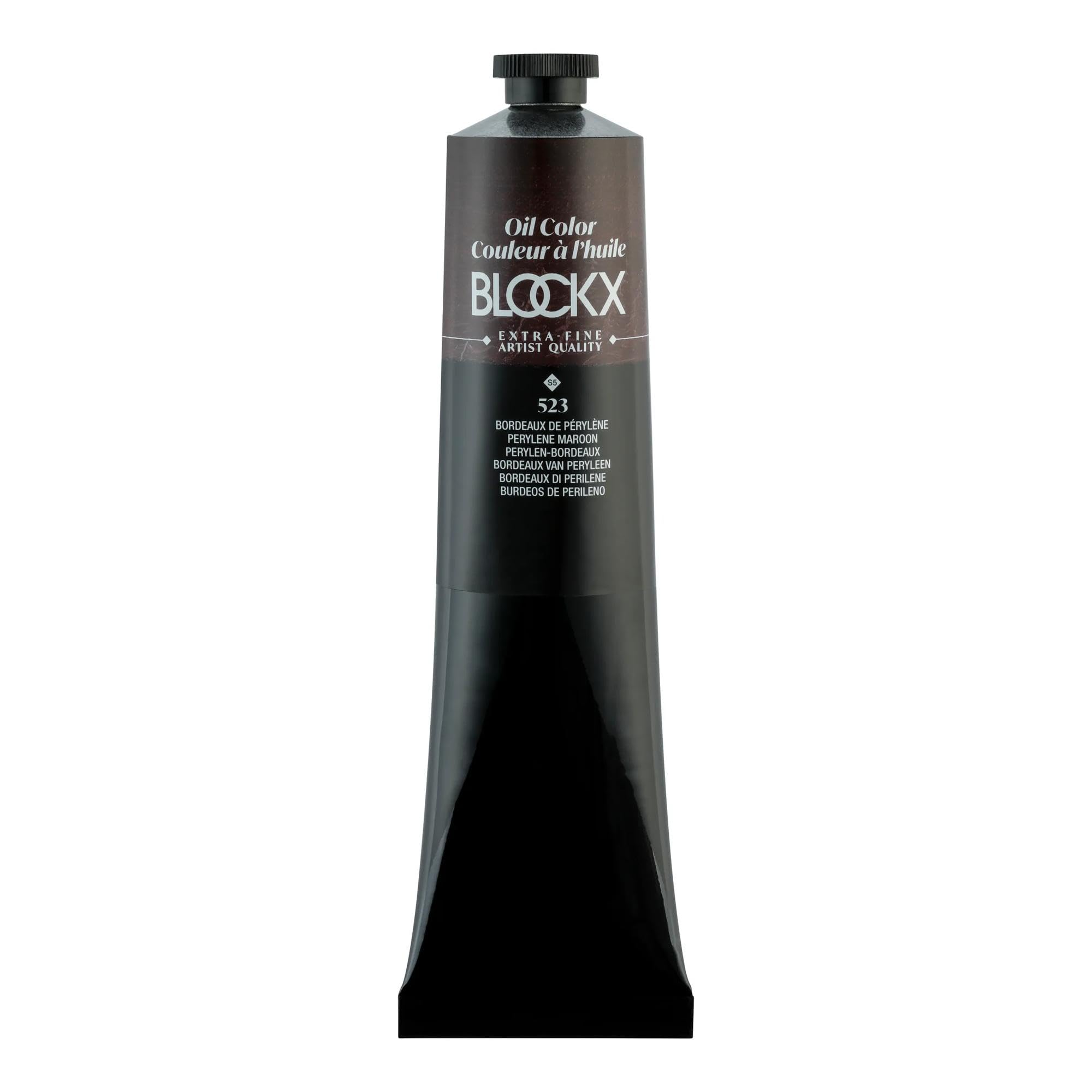 BLOCKX 216523BXC farba olejna ekstra drobna, 200 ml, transparentna, bordowa