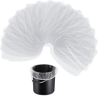 30 Pack Paint Strainer Bags 5 Gallon Paint Filter Bag Disposal Strainer with Elastic Drawstring Top Opening for Gardening Hydroponics