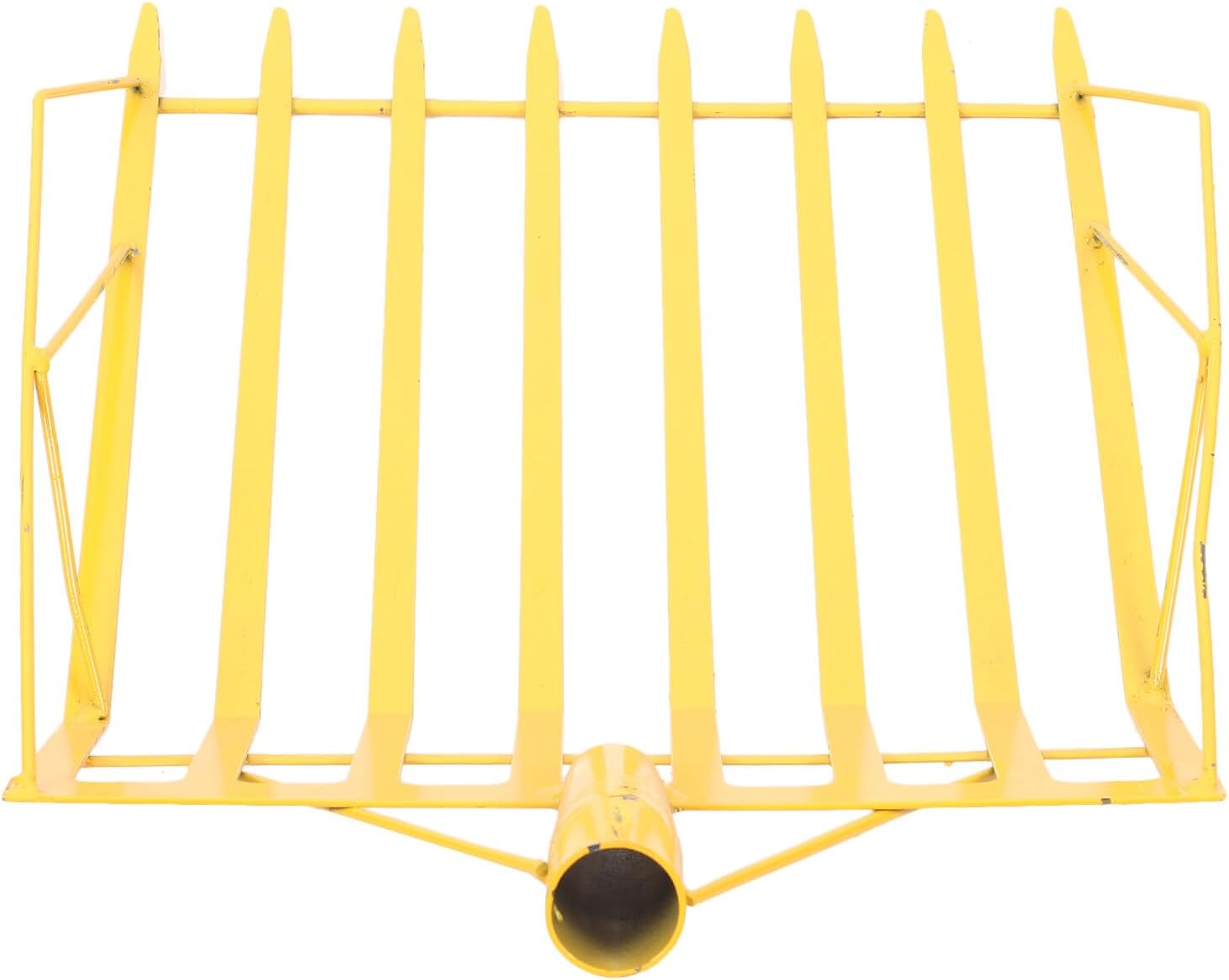 Thickened Yellow Corn Spade with Pointed Tip, Handheld Farm Maize Scoop Shovel for Harvesting and Soil Loosening in Agricultural and Gardening Use