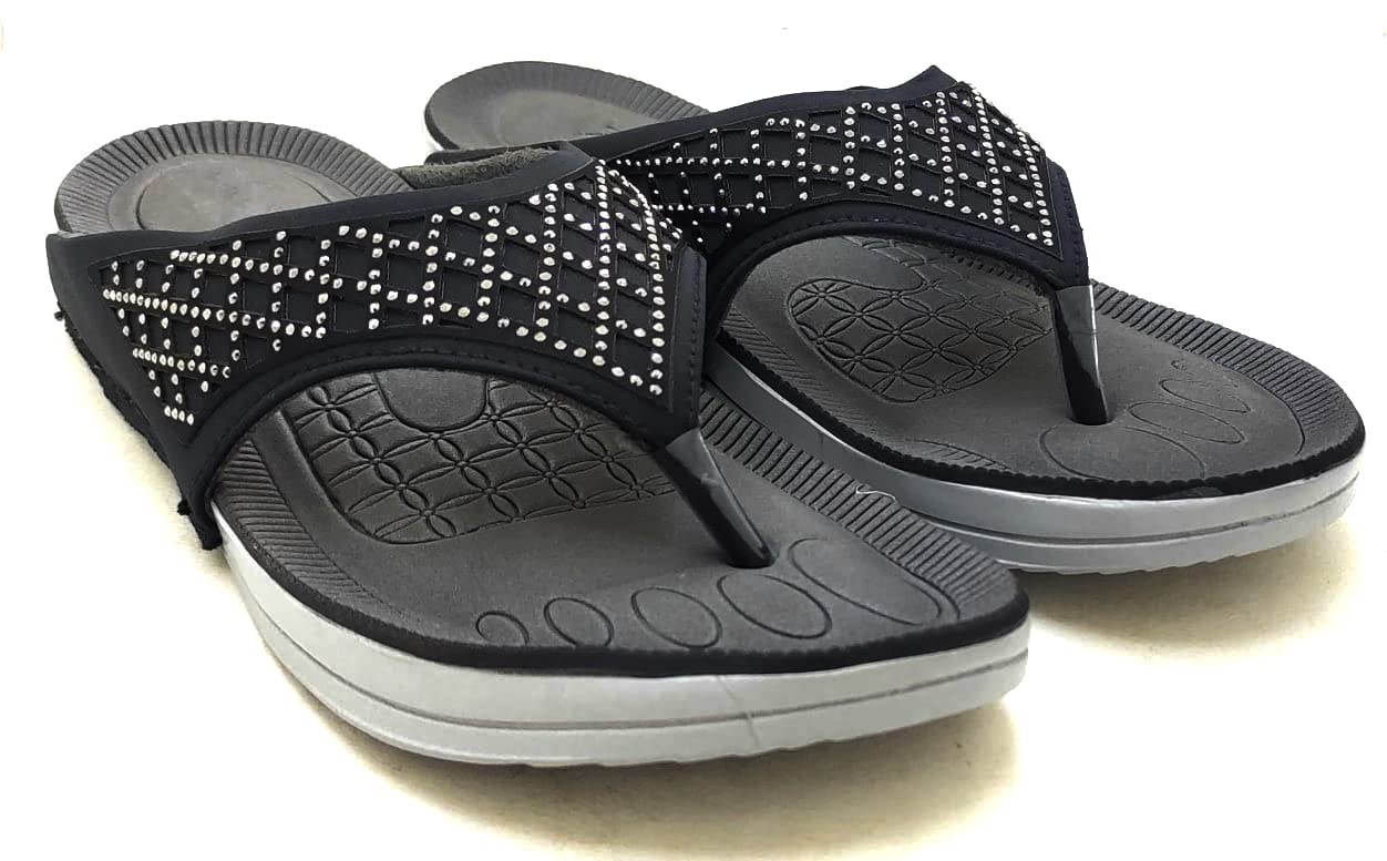 Collard Chic Comfort | Plus Size Fashion Slippers for Women & Girls (1210) - Stylish Footwear Tailored for Every Step in Trendy Designs