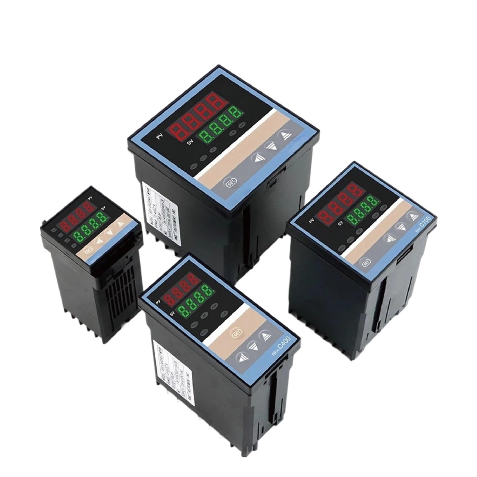 Regulator temperatury REX-C100, C400, C700, C900, PID, cyfrowy termostat, przemysłowy regulator temperatury (C700 VDA)