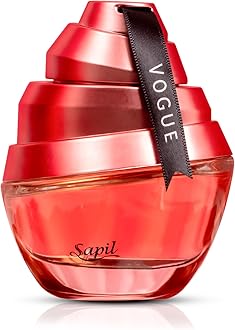 Sapil Vogue Eau de Parfum for Women 100ML – Captivating Night time Gourmand Fragrance with Floral Heart, Vanilla, and Amber Finish