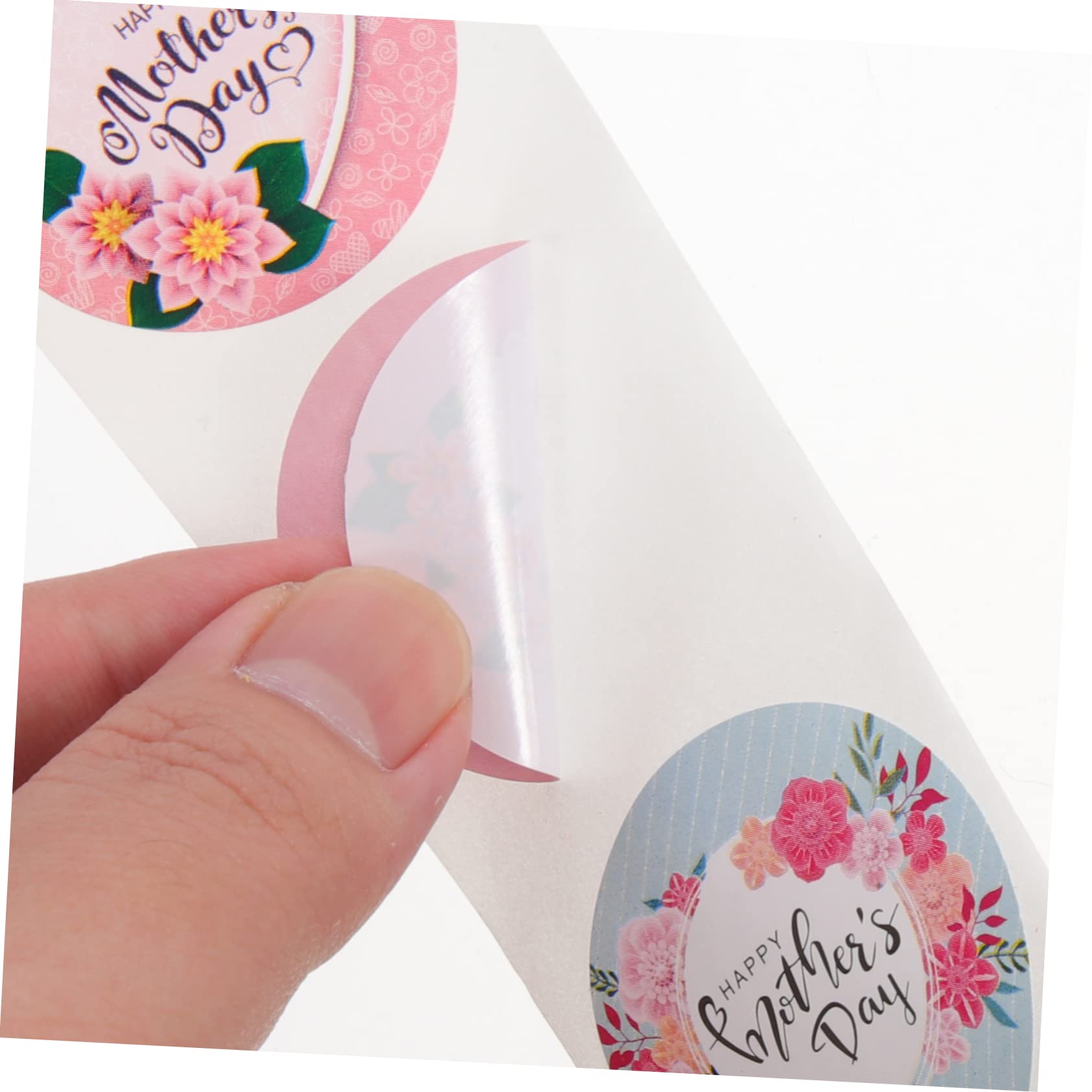Lurrose 5 Set Adesivi Per La Festa Della Sacchetti Trasparenti Ringraziamenti Bomboniere Etichette Adesive Per Feste Con Logo Articoli Decorazioni Adesivi Per Buste 2 * 5