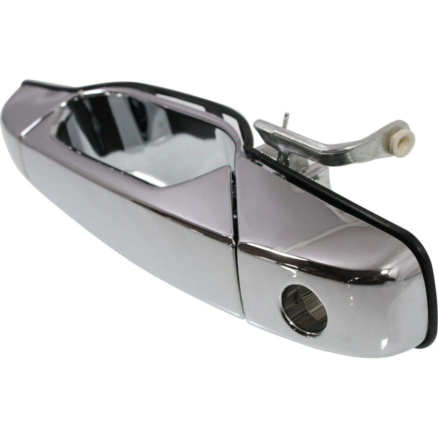 07-14 GMC Sierra 2500/3500 Triple Chrome Door Handle Cover (No Keyhole) | Pair