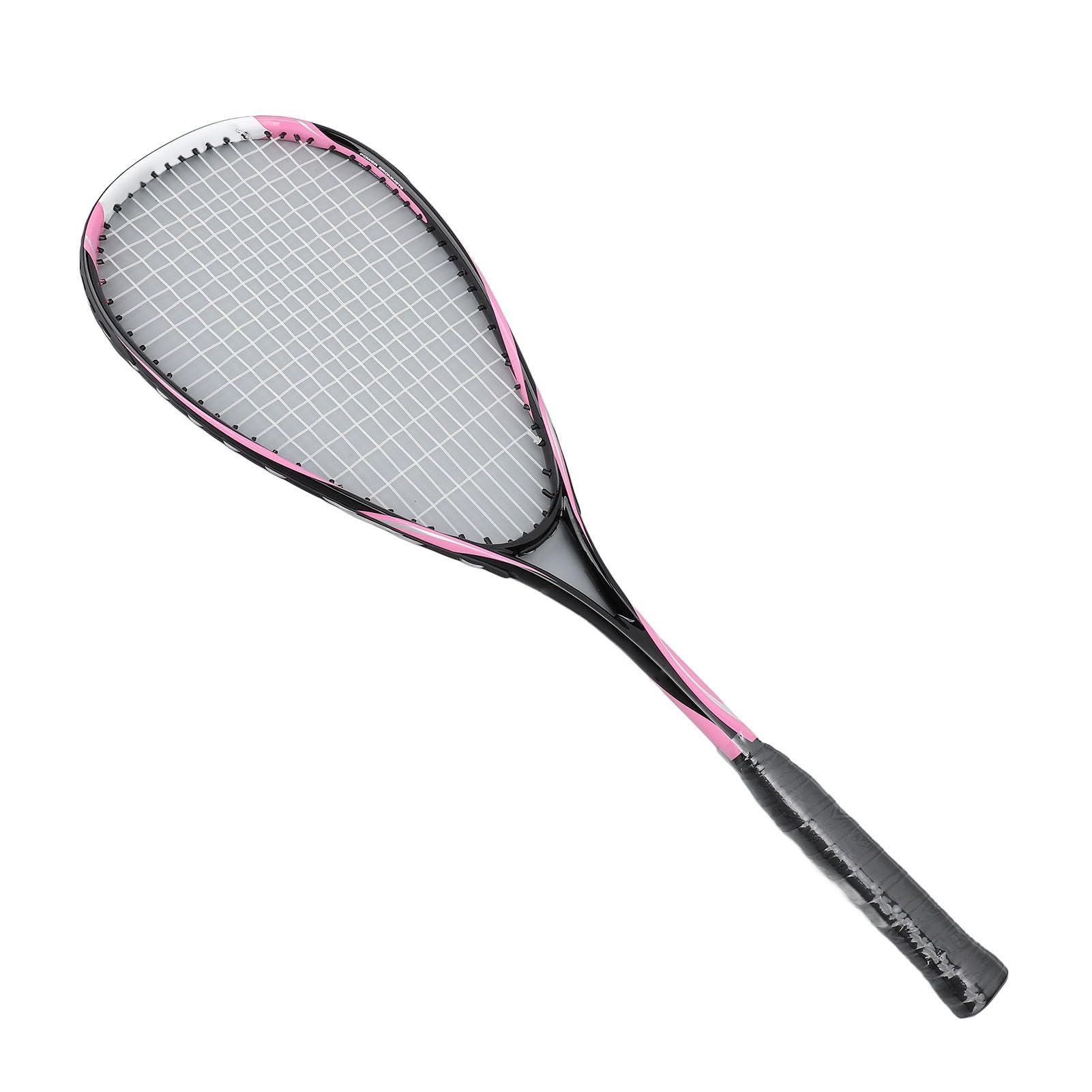 Racchetta da Squash, Kit di Racchette da Squash per Allenamento per Principianti Leggero in Carbonio Racchetta da Squash con Tracolla per Palla da Allenamento e Borsa per