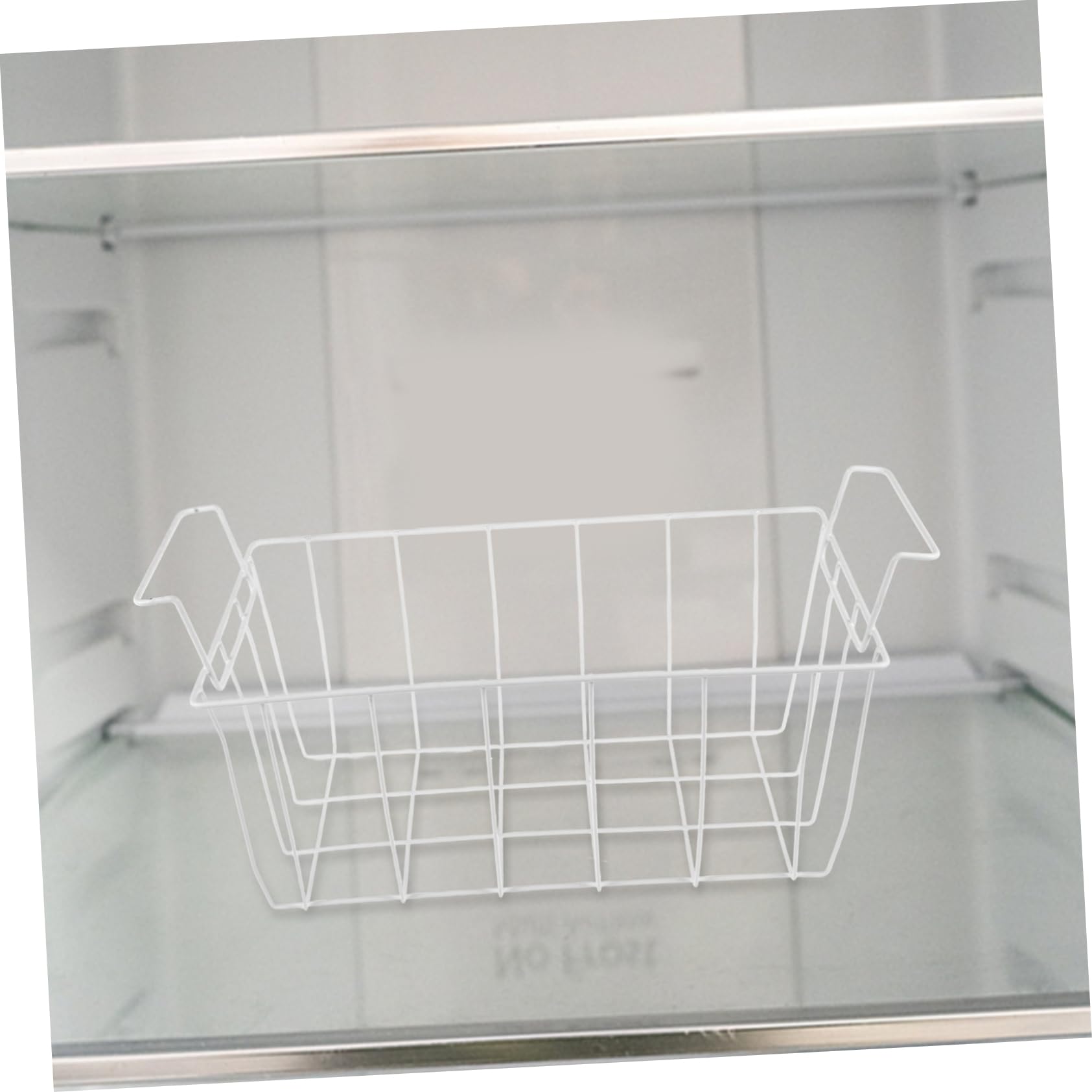 Cesta de Alambre para Congelador Horizontal, Acero Blanco Resistente