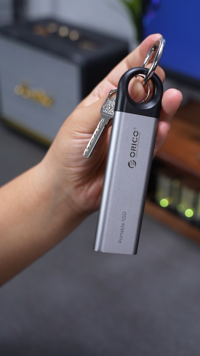 ORICO 2TB External SSD Up to 1050MB/s, Hanging Hole Design