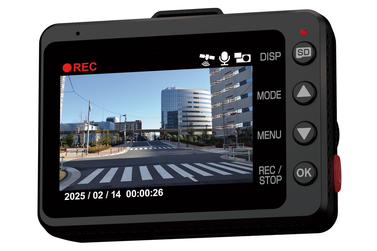Amazon.co.jp: 2025年発売 ユピテル 前後2カメラドライブレコーダー SN