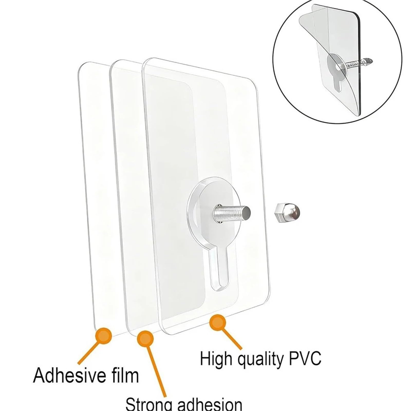 Fijación de muebles a la pared, Kit de unión de anclajes for muebles, correas de seguridad sin taladro for gabinetes y televisores(40cm)