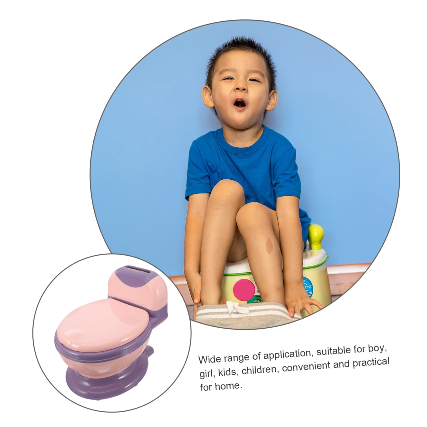 Vasino Per Bambini Vasino Per Laddestramento Dei Più Piccoli Design Realistico Per Bambini E Bambine Facile Da Usare Portatile