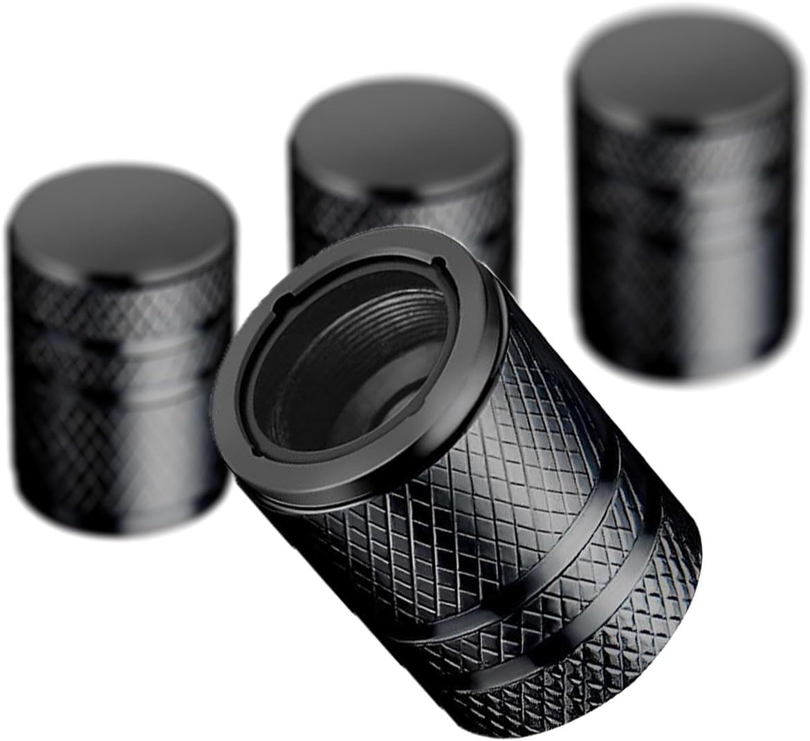 QIZUN 4 Pcs Car Tyres Caps, for Ford Escape Kuga 2 MK2 2013-2019