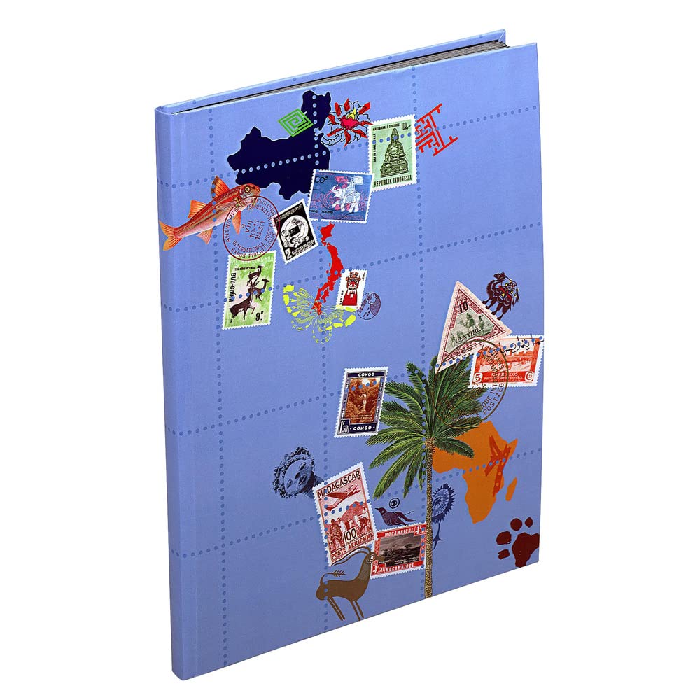 Album de timbres 16 pages globe trotter - 22,5x30,5cm