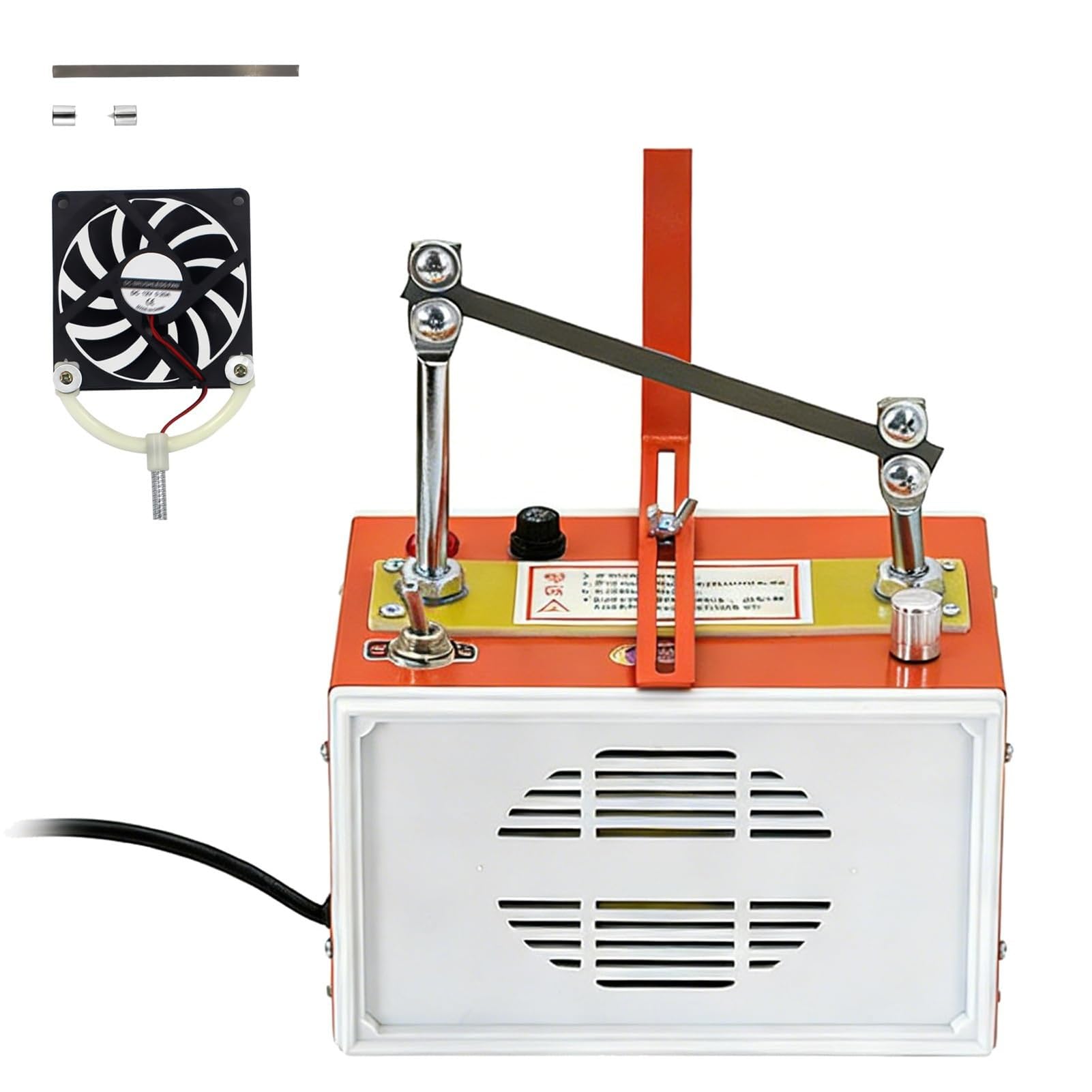 JXYQ 160W Bench Electric Rope Cutter with Stepless Adjustable Temperature 0-800℃, Hot Knife Cutting Tool for Ribbon Webbing