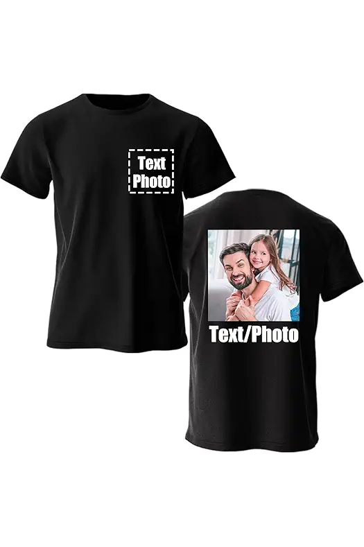 COOZEBRA Custom Shirts for Men Women Design Your...