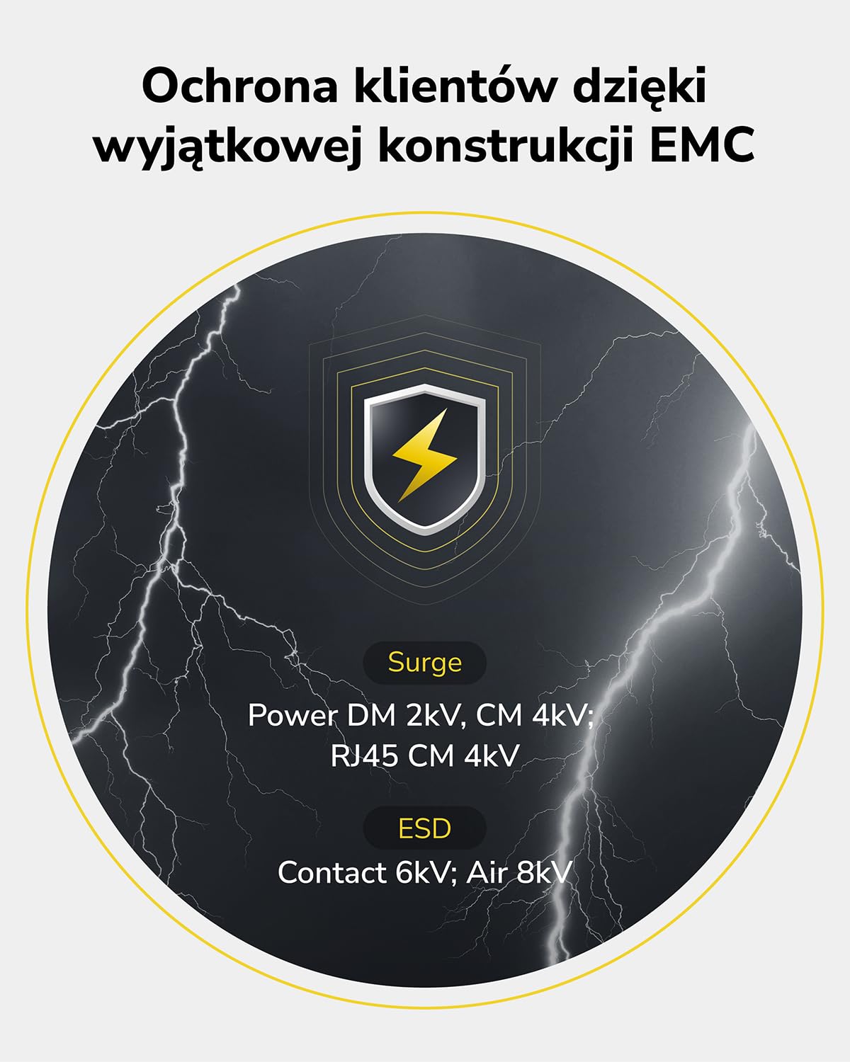 Cudy Switch Ethernet Gigabit 10 Portów 8 PoE+ Niezarządzalny GS1010P | 120W Budżet Mocy IEEE 802.3af/at 2 Uplinks 250m CCTV VLAN Extend Metalowa Obudowa Fanless 20Gbps 8K MAC Kamery IP Auto-MDIX