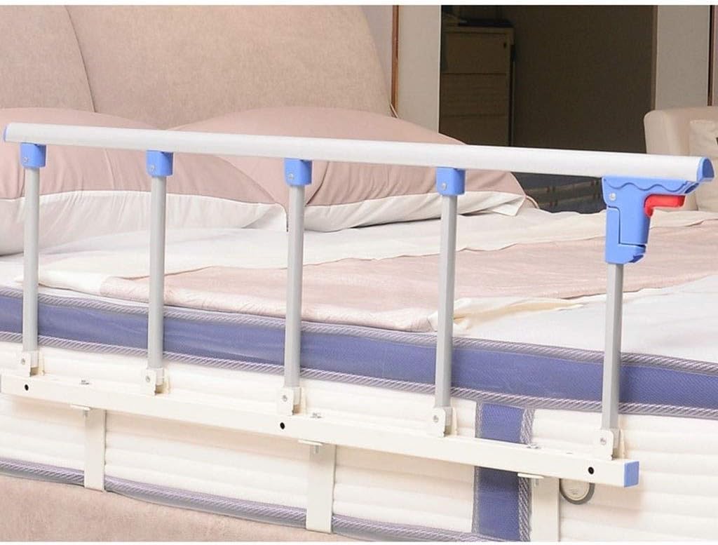 Amazon.co.jp ベッドガードRailsの老人落下防止折りたたみベッドサイドグラブバーバンパー用幼児子供大人とハネムーン