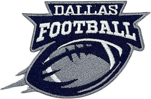 Siam Accs - Parche bordado con logotipo de fútbol americano para fanáticos del fútbol americano, planchar para ropa, mochilas, jeans, motocicleta,