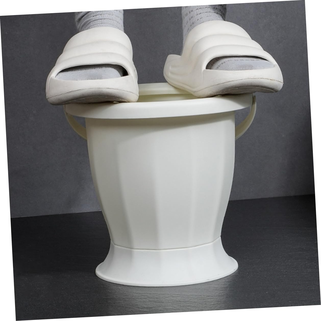 HOMSFOU Vaso da Notte Riutilizzabile in Plastica Portatile Coperchio per Adulti e Ragazzo Ragazza e Adatto per Uso Domestico e Viaggi