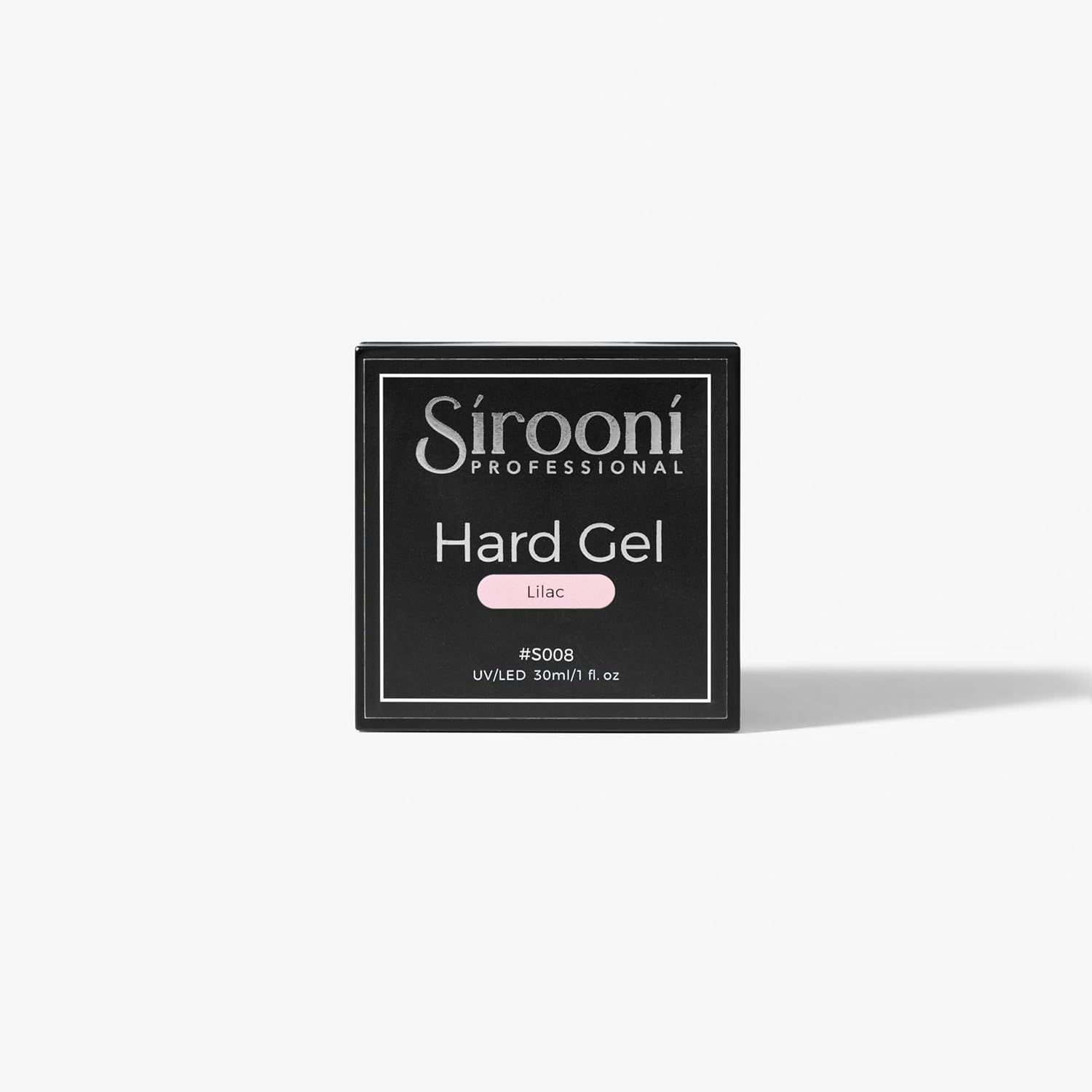 Hard Gel for Nails – 30ml Builder Gel for Extensions, Strengthening, and Sculpting, Durable UV/LED Nail Gel for Salon and DIY Use (Lilac, Short)