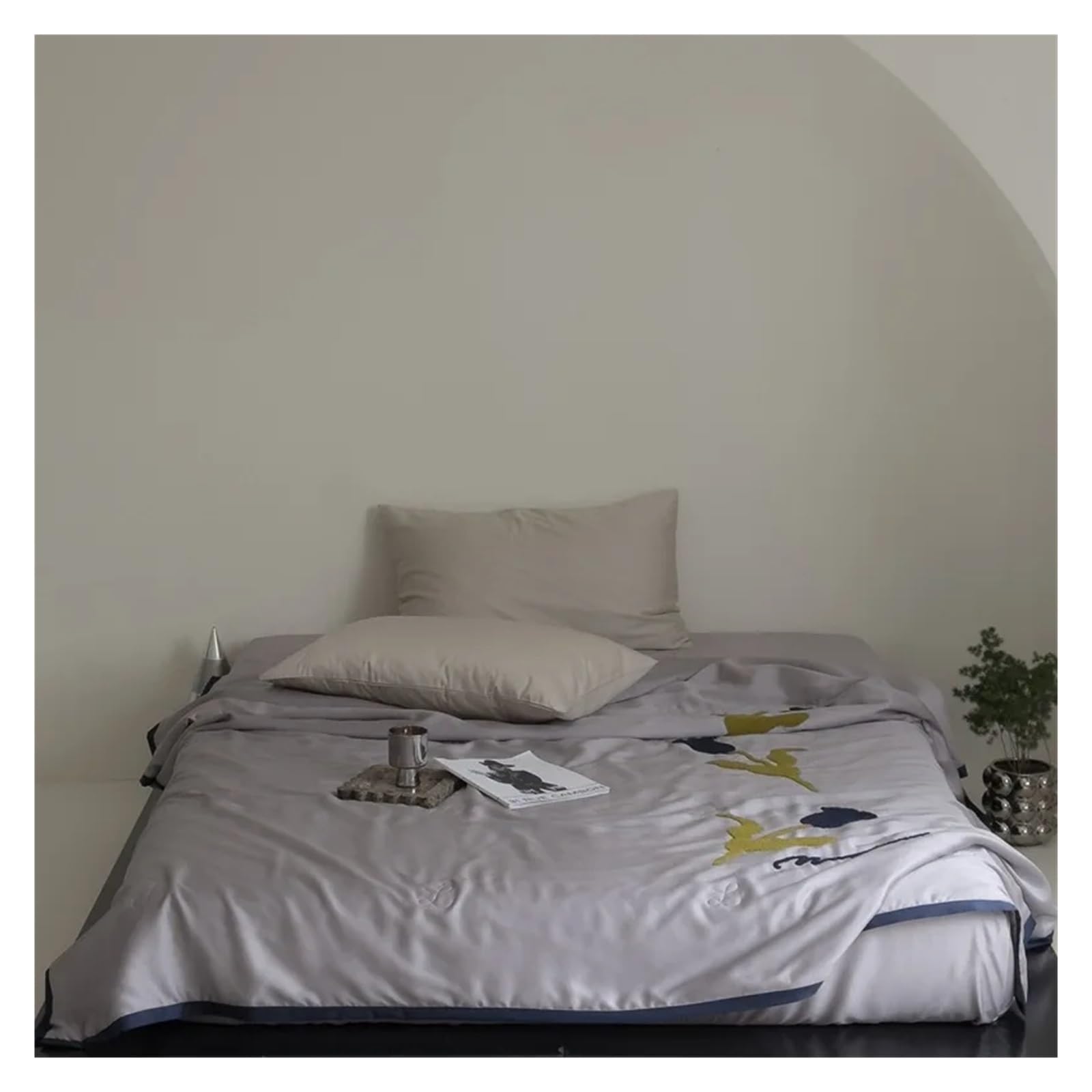 Sbcgfy B Duvet Cover Sets, Summer Duvet Cover Silk Embroidery Quilt Summer Quilt,-200Cmx230cm