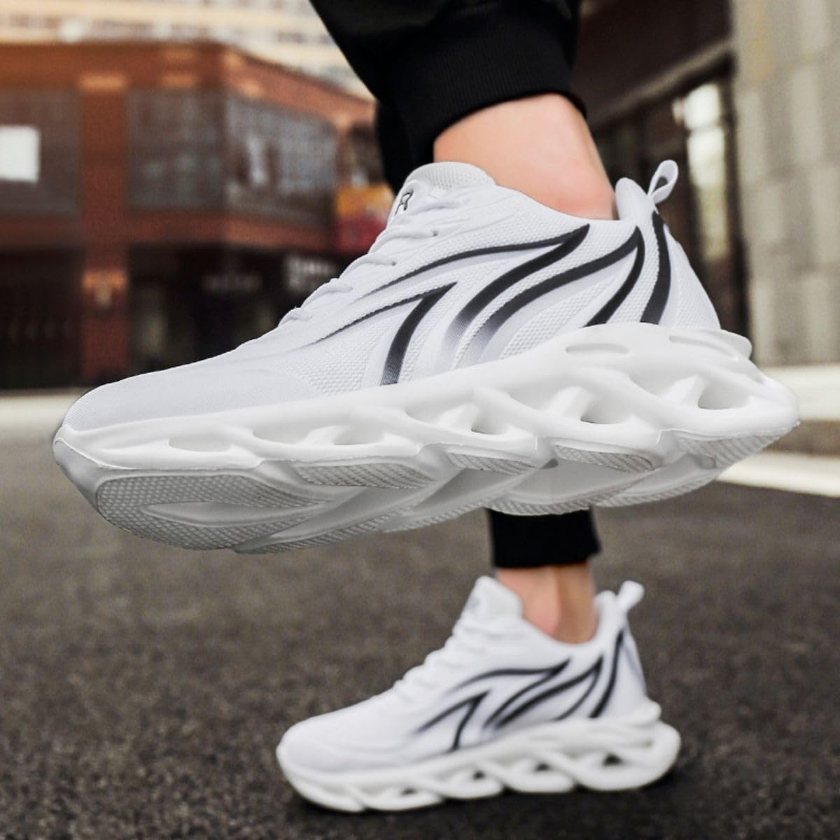 Hochwertige Laufschuhe Modische Laufschuhe Lauftrainer Herren Laufschuhe Damen Laufschuhe Leichte und atmungsaktive Laufschuhe
