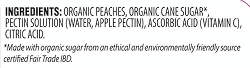 Miniatura 3 de Crofters Peach Organic Premium Spread, 16.5 onzas