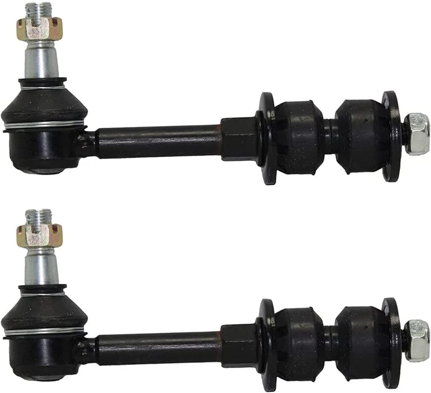 Detroit Axle - 4WD Front 11pc Suspension Kit for 1995 1996 1997 Dodge Ram 1500, Inner Outer Tie Rod Links Upper & Lower Ball Joints Track Bar Sway Bar Links Replacement [7500LB GVW with Dana 44 Axle]