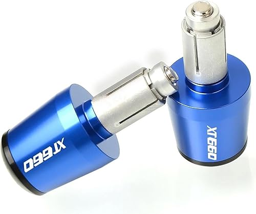 Miniatura 7 de Motocicleta para XT660 XT 660 E XT660E 1984-1999 1998 1997 1996 1995 1994 1993 motocicleta CNC manillar puños barra extremos tapa deslizante mango
