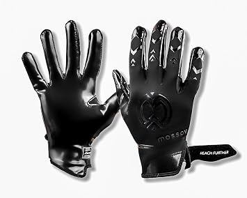 ALLSZN All Season All Weather Mens Football Receiver Gloves - Superior Grip Even When Wet - Essential Football Gear for Men