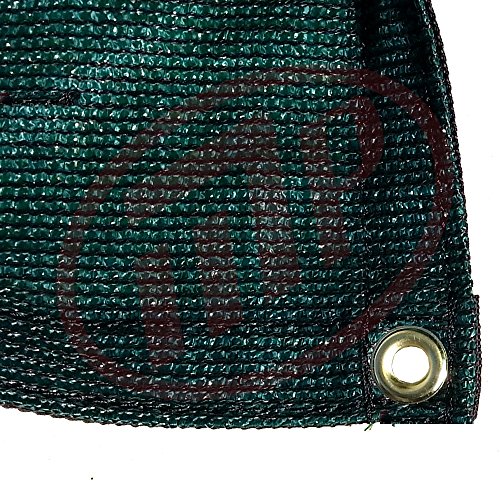 Xtarps.com Size: 6 Ft. X 8 Ft. - 7 Oz Premium 90% Shade Cloth, Shade Sail, Sun Shade (Green Color) (Amn-Ms90-G0608) #TOP3